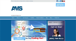 Desktop Screenshot of advantagemarketingservices.com