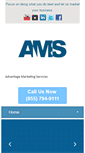 Mobile Screenshot of advantagemarketingservices.com